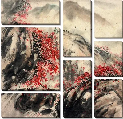 Китайский пейзаж №4