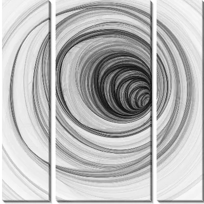 Модульная картина Абстрактный туннель