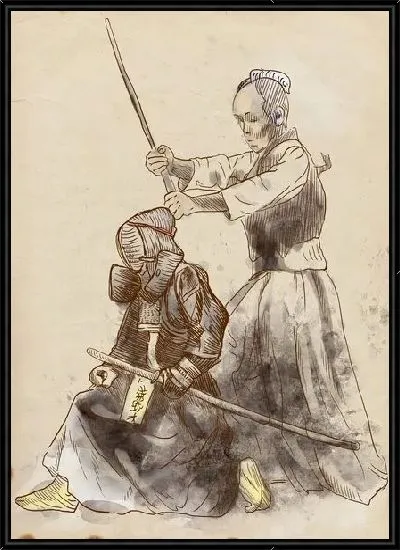 Картина Японское боевое искусство