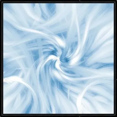 Белый фихрь на синем фоне