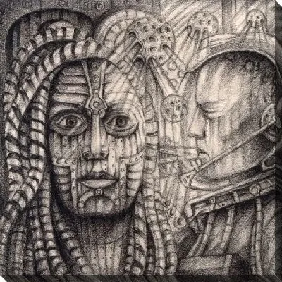 Футуристический мужчина