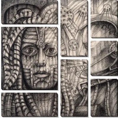 Футуристический мужчина