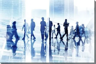 Постер Деловые люди