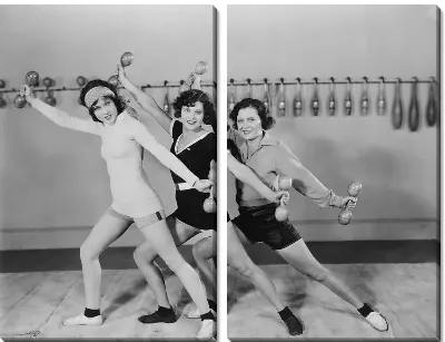 Модульная картина Фитнес