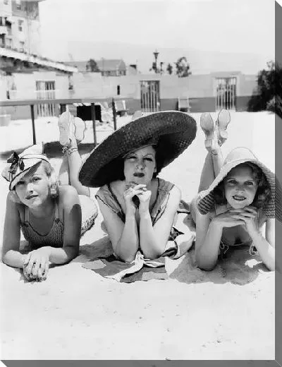 Постер Девушки на пляже