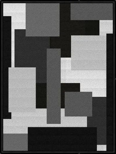 Картина Черно-белая абстракция №2