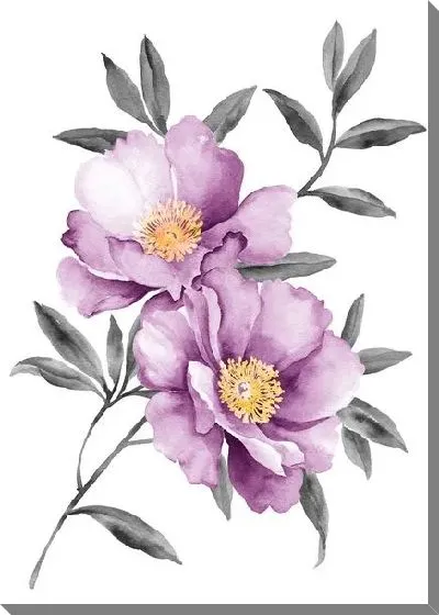 Картина маслом Цветок шиповника