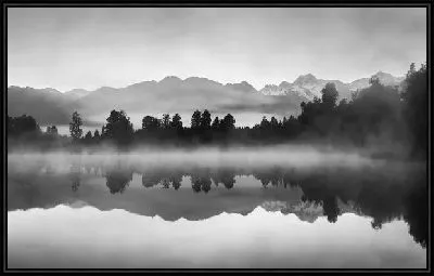 Туман над озером