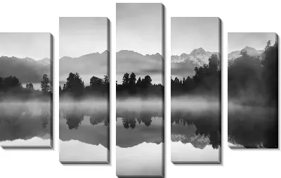 Туман над озером