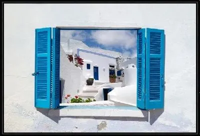 Картина Окно в Греции