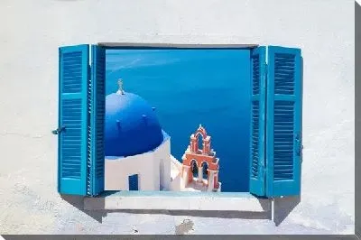 Постер Окно в Греции №2