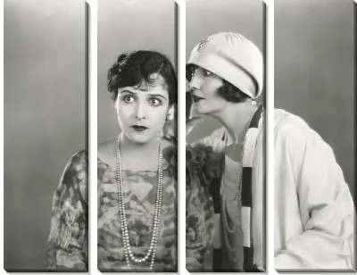 Модульная картина Сплетницы №2