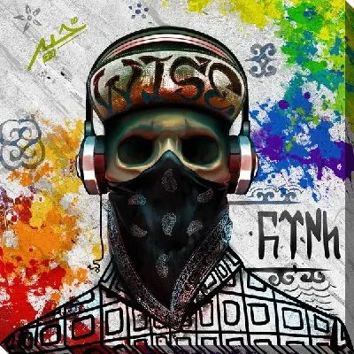 Череп в кепке