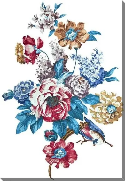 Картина маслом Цветы №79