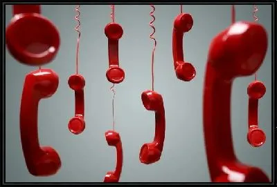 Картина Телефонные трубки