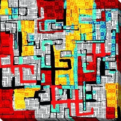 Картина маслом Абстракция №12