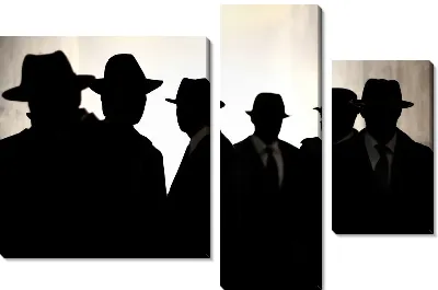 Модульная картина Мафия