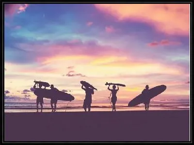 Картина Сёрфингисты