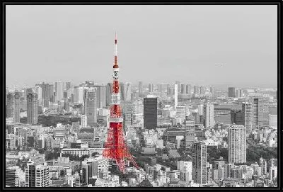 Картина Токийская башня в Токио