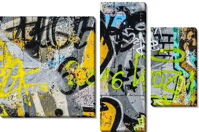 Модульная картина Граффити №3