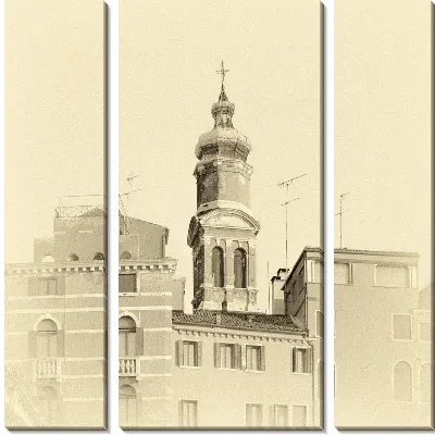 Модульная картина Колокольня