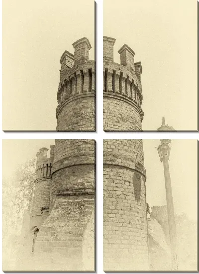 Модульная картина Крепостьк