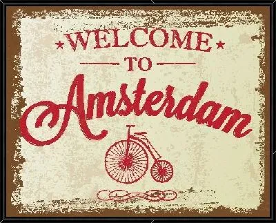 Картина Добро пожаловать в Амстердам