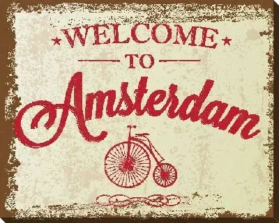 Постер Добро пожаловать в Амстердам