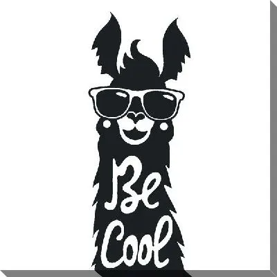 Лама в очках