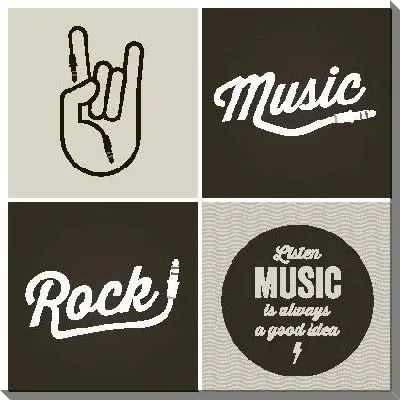 Постер Рок музыка