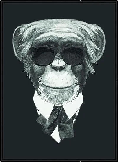 Картина Обезьяна в очках