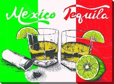 Текила, лайм и соль