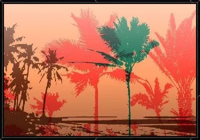 Картина Пальмы №7