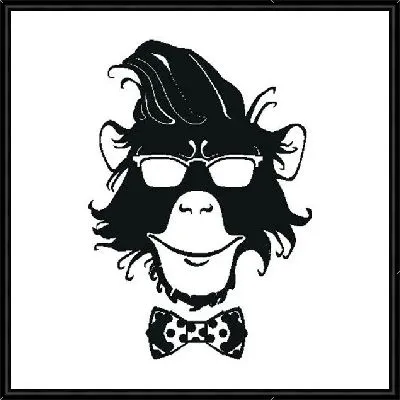 Обезьяна в очках №2