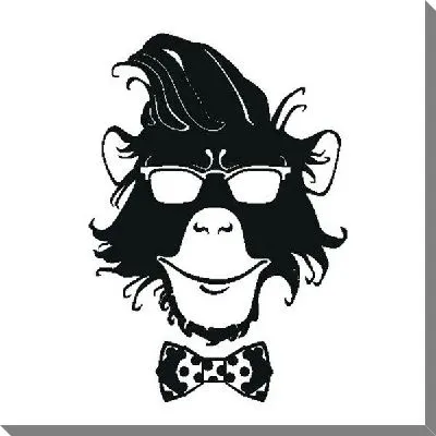 Обезьяна в очках №2