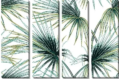 Модульная картина Листья пальмы №2