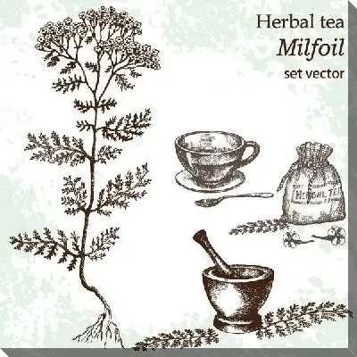 Картина маслом Чай №8