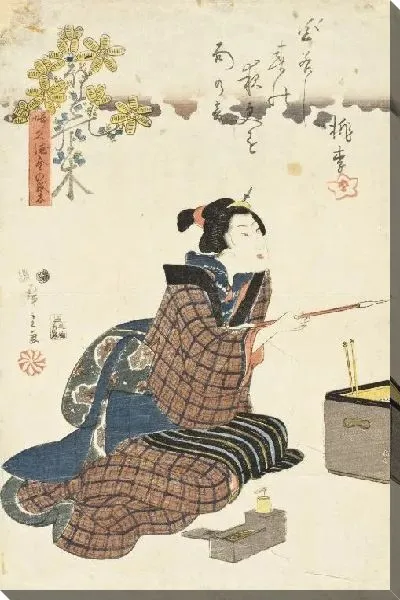 Картина Hoдоно йоки (1830-1840) (Hodono yoki)