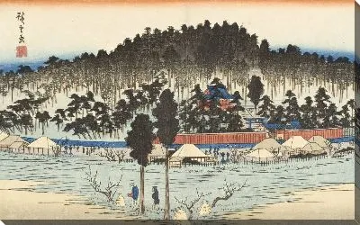 Картина Оджи Инари (1840) (Oji Inari Shrine)