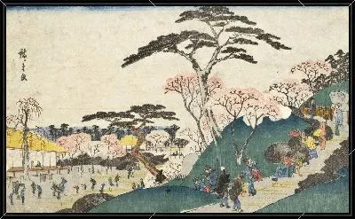 Картина Ниппори (1830) (Nippori)