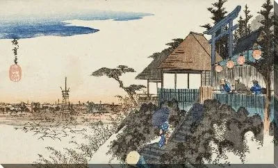 Картина Дарохранительница (1830-1840) (Myōjin Shrine, Higashizaka, Kanda)