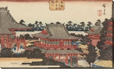 Картина Тото Мейшо (Asakusa Kinryuzan, from the series, Toto meisho)