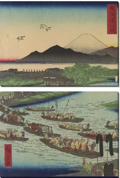 Картина Токайдо Кавасаки (Tokaido Kawasaki)