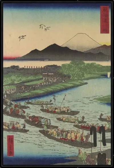 Картина Токайдо Кавасаки (Tokaido Kawasaki)