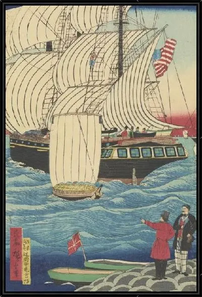 Картина Американский парусный корабль (American Sailing Ship)