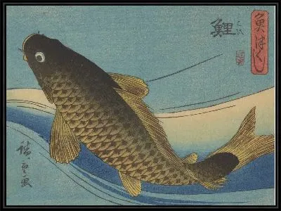 Картина Сакана Кои (Sakana zukushi Koi)