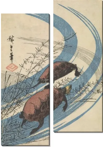 Картина Две черепахи (Two turtles)