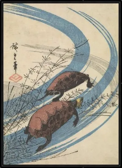 Картина Две черепахи (Two turtles)