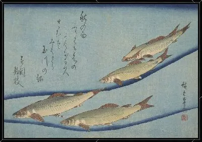 Форель (1832-1833) (Trout (ai) with inscription)