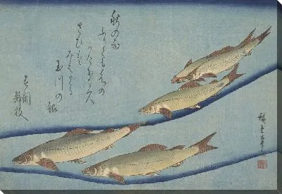 Форель (1832-1833) (Trout (ai) with inscription)